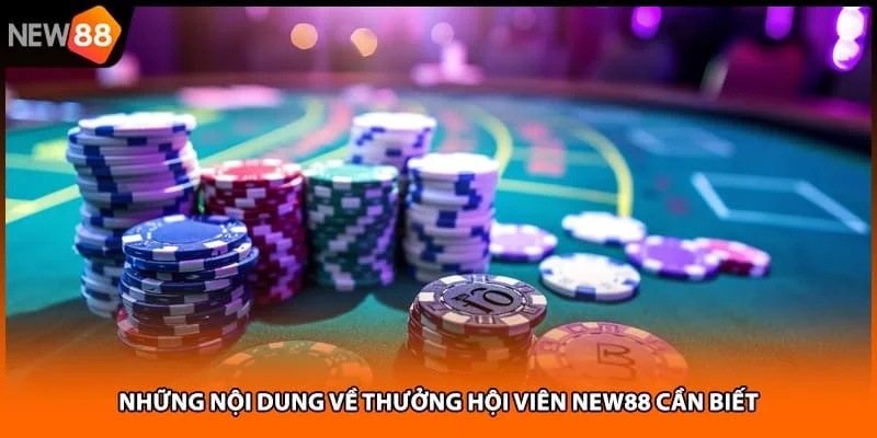 Những nội dung về thưởng hội viên NEW88 cần biết Những nội dung về thưởng hội viên NEW88 cần biết