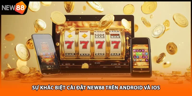 Sự khác biệt cài đặt NEW88 trên Android và iOS Sự khác biệt cài đặt NEW88 trên Android và iOS